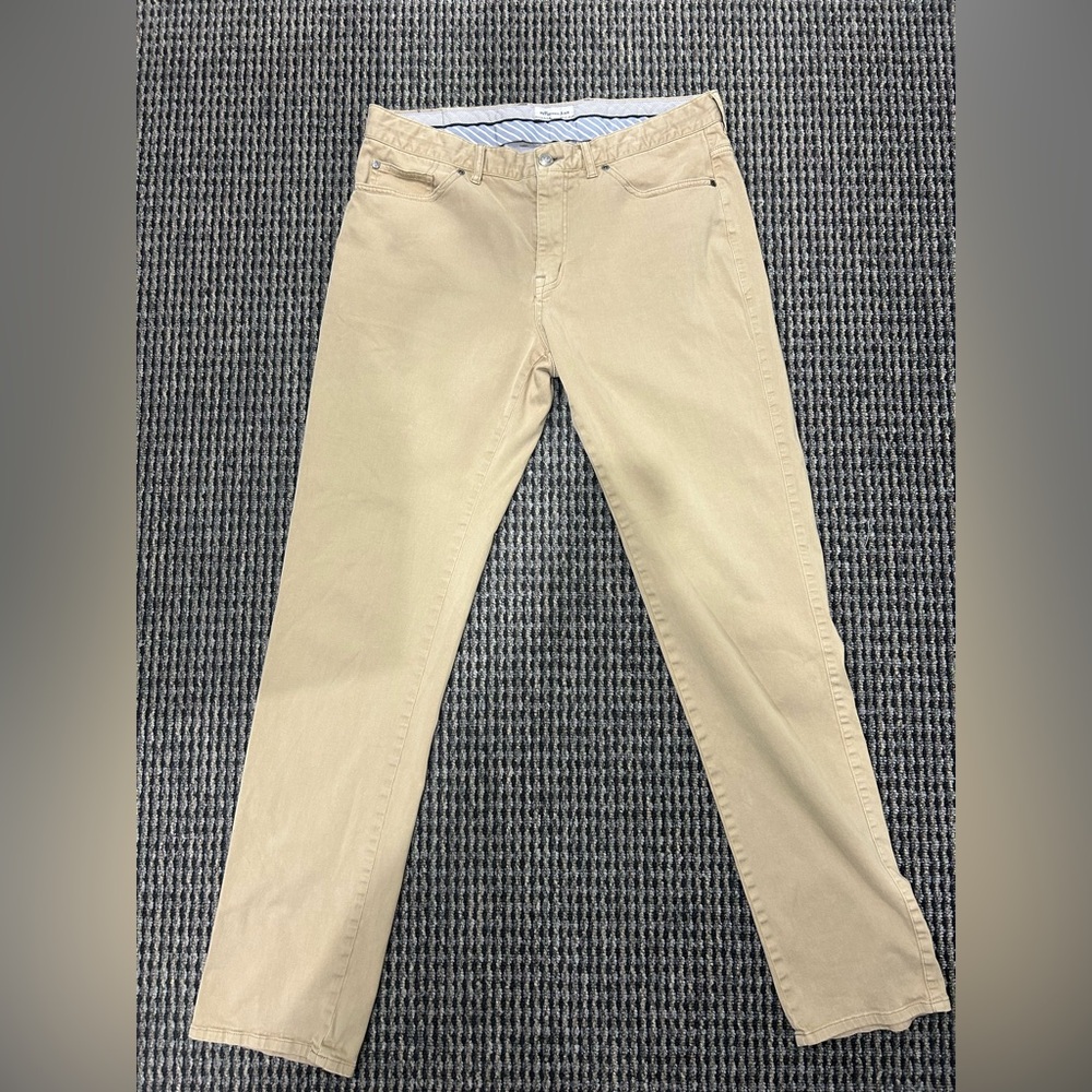 Peter Millar Signature Sateen Five pocket men’s pants 34x32